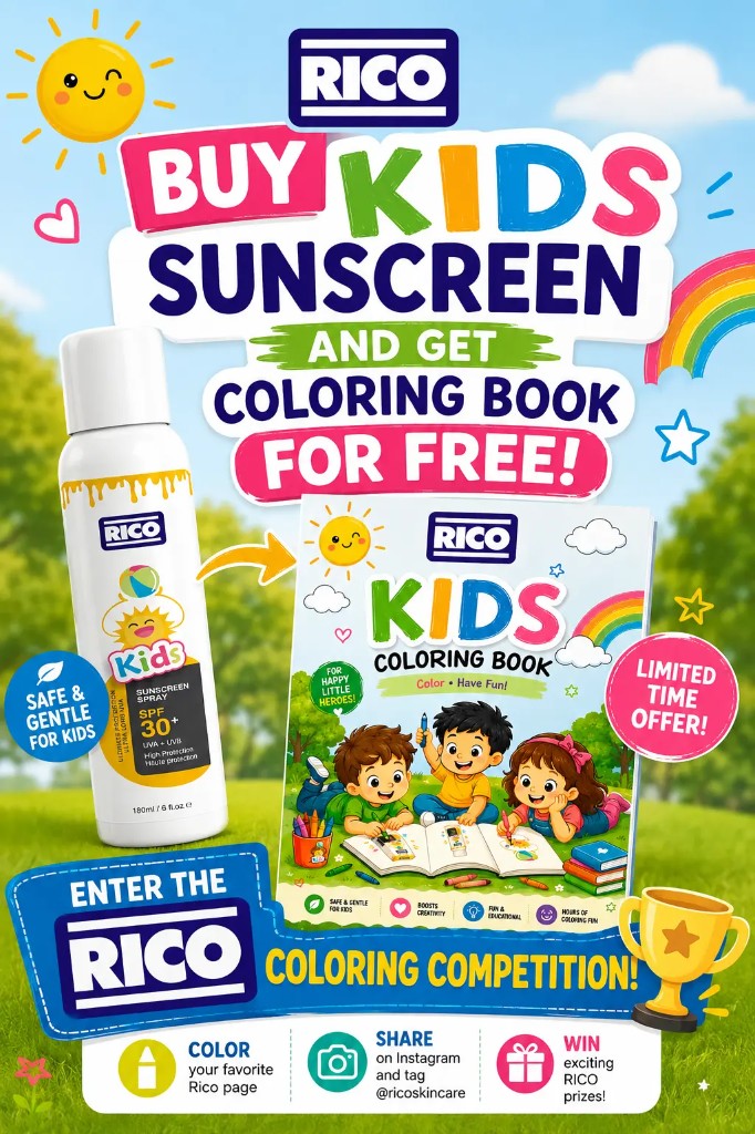 RICO Kids Coloring Book
