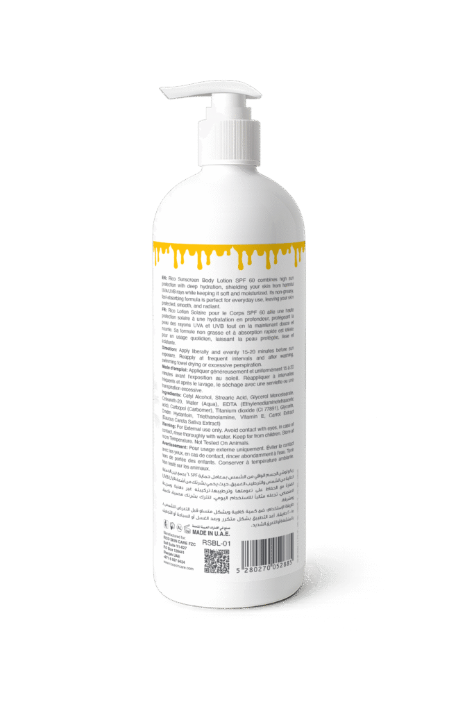 Sunscreen Body Lotion SPF60 250ml