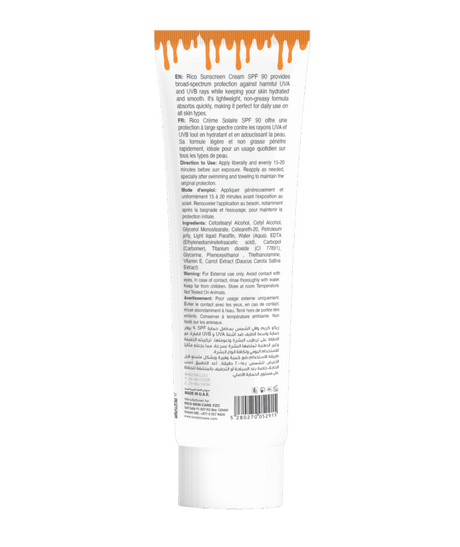 Sunscreen Cream SPF90 100ml