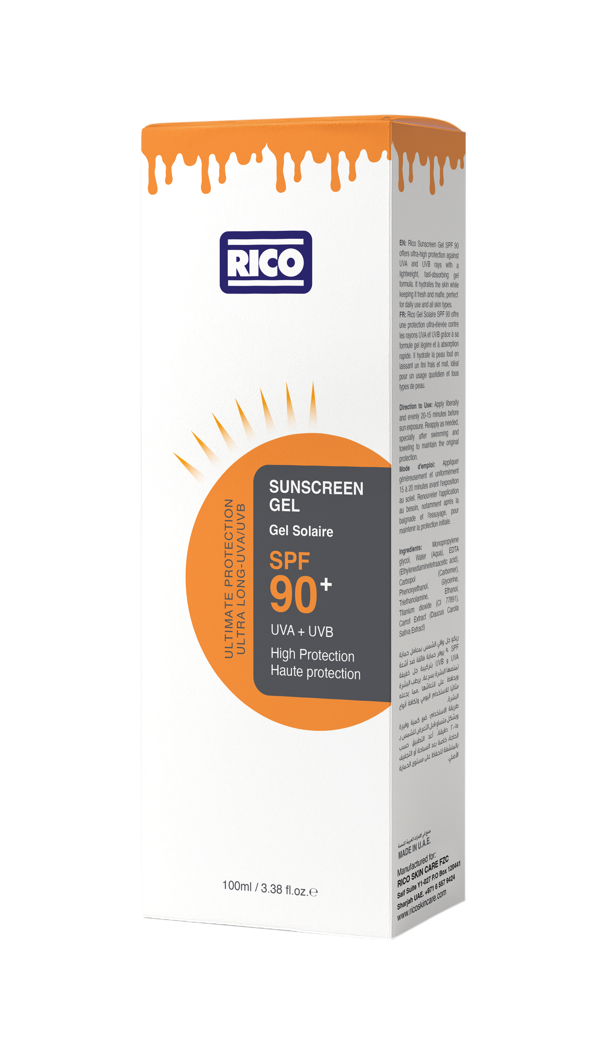 Sunscreen Gel SPF90 100ml