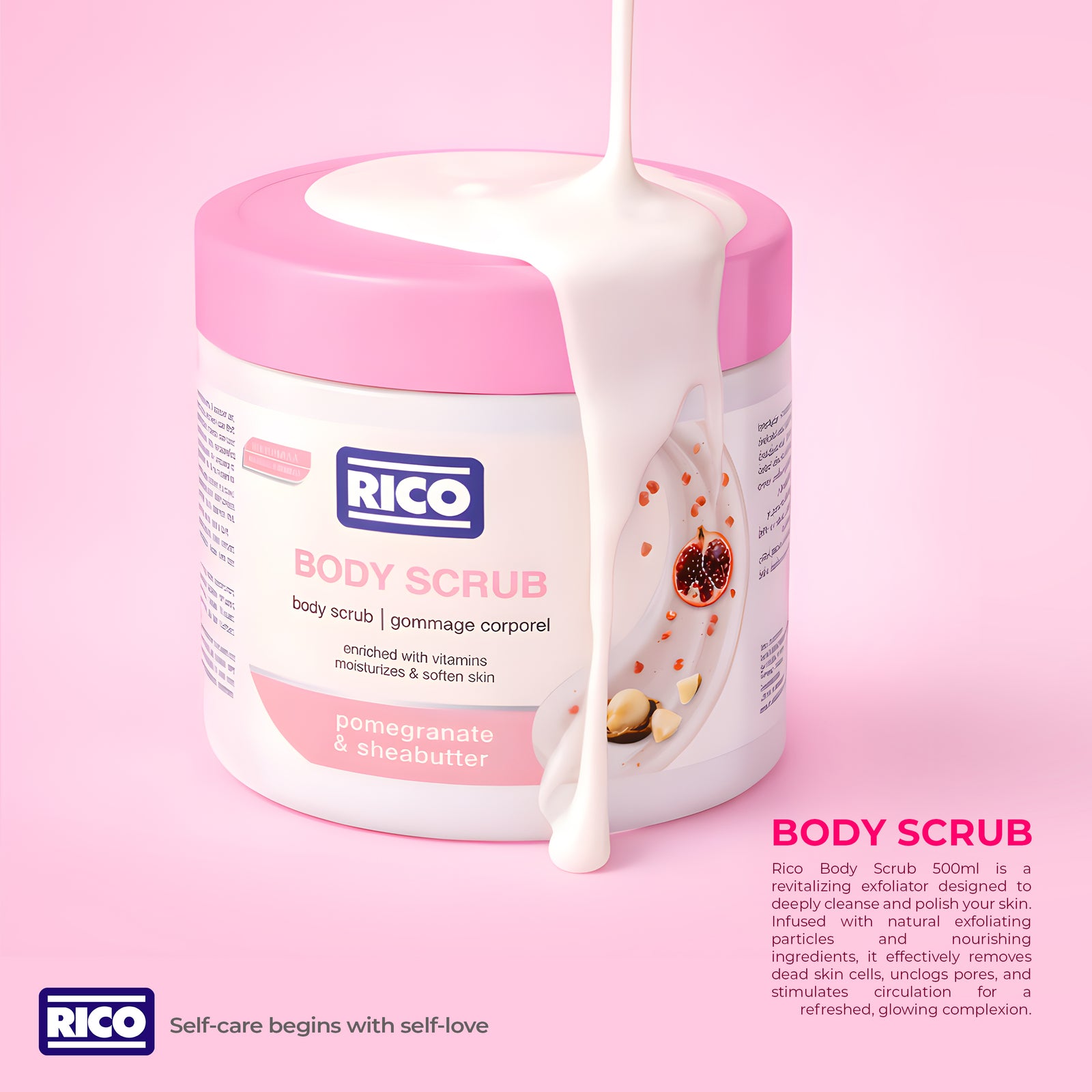Body Scrub 500ml visual