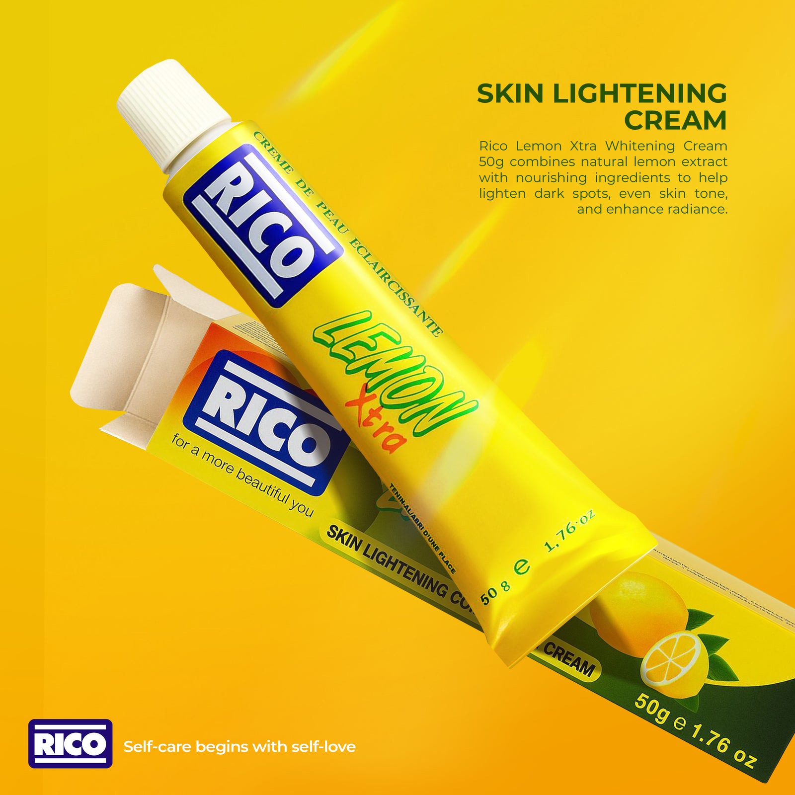 Rico Xtra Lemon Cream 50g visual