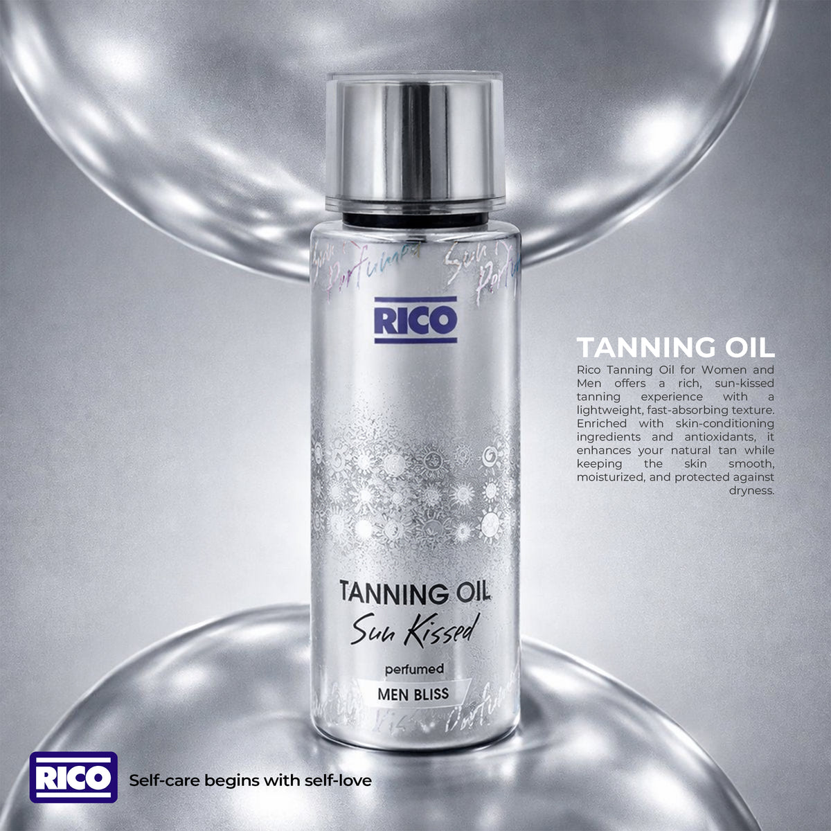 Tanning Oil Perfumed Men 180ml