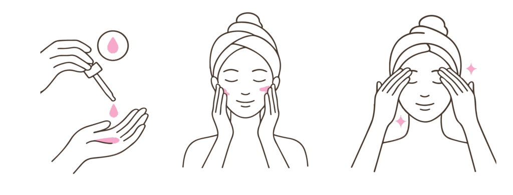 How to use Face Serum Anti Aging + SPF30 30ml