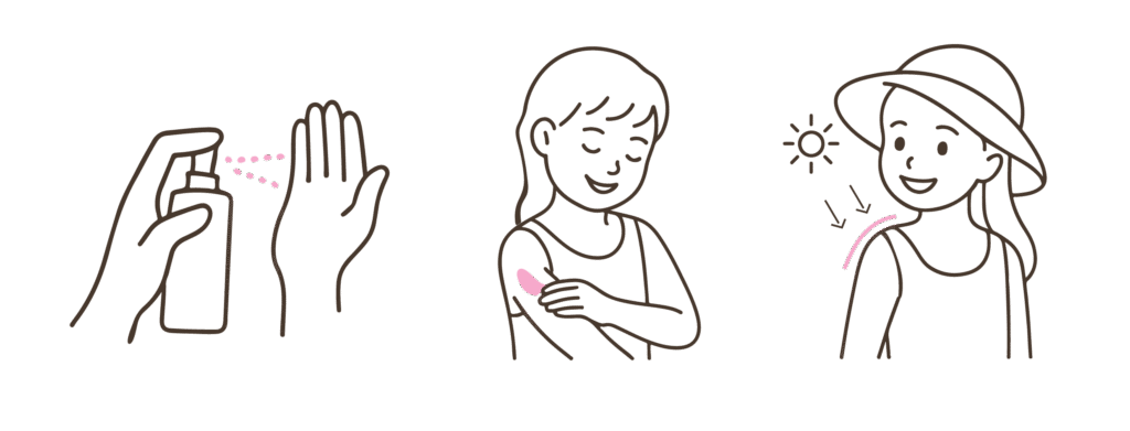 How to use Sunscreen Kids Spray 150ml