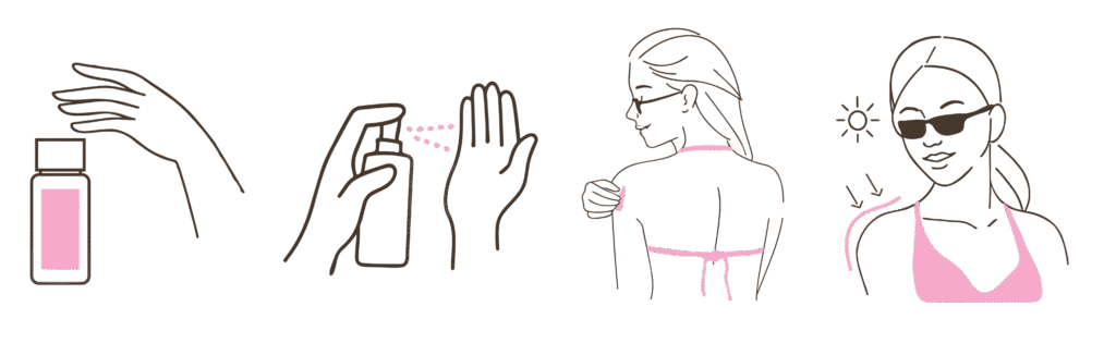 How to use Tanning Oil Perfumed Women 180ml