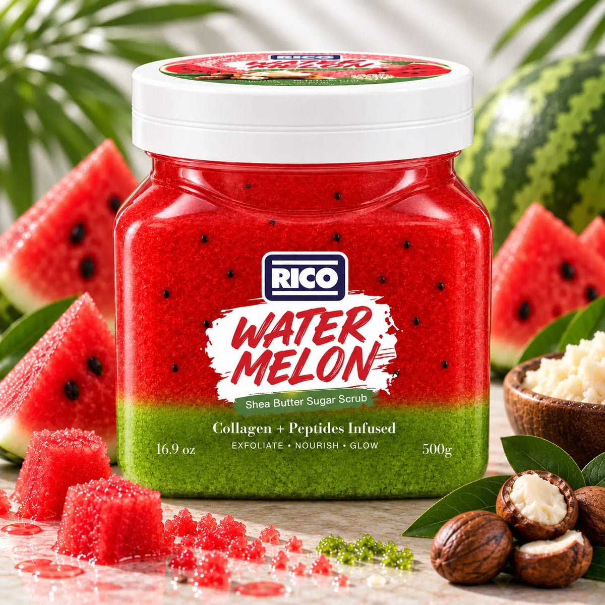 Sugar Body Scrub (Watermelon) 500g