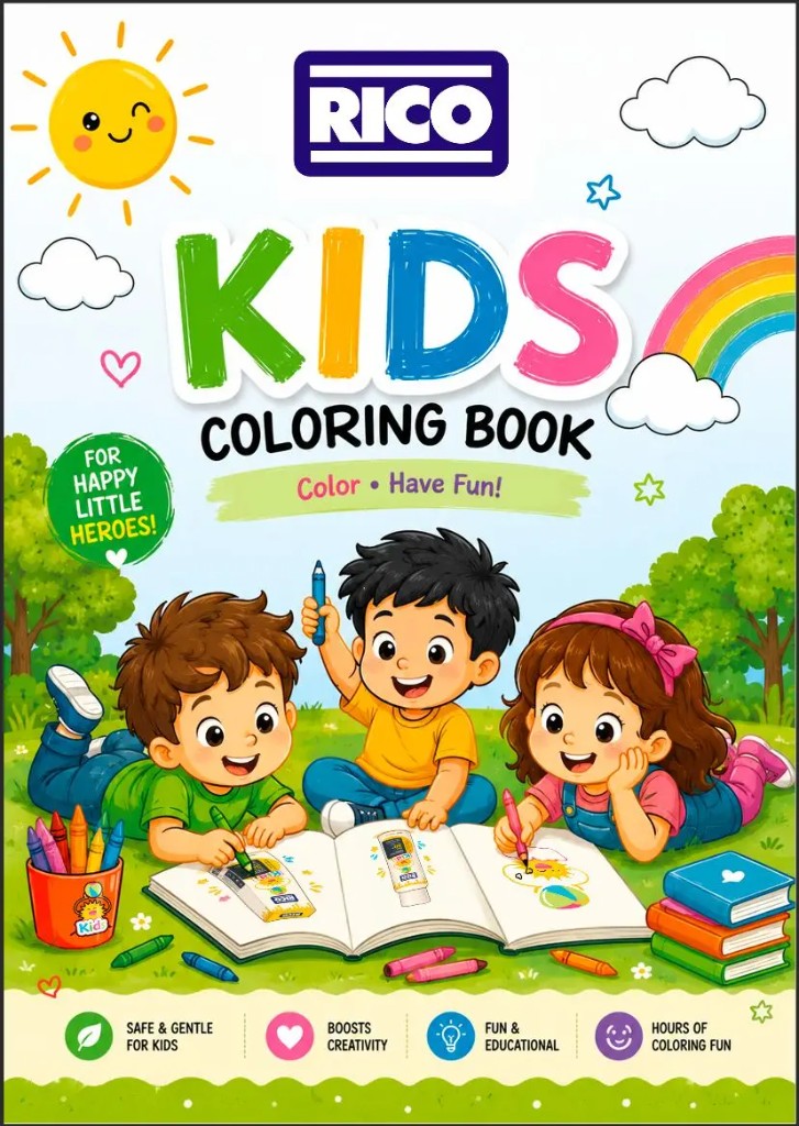 RICO Kids Coloring Book