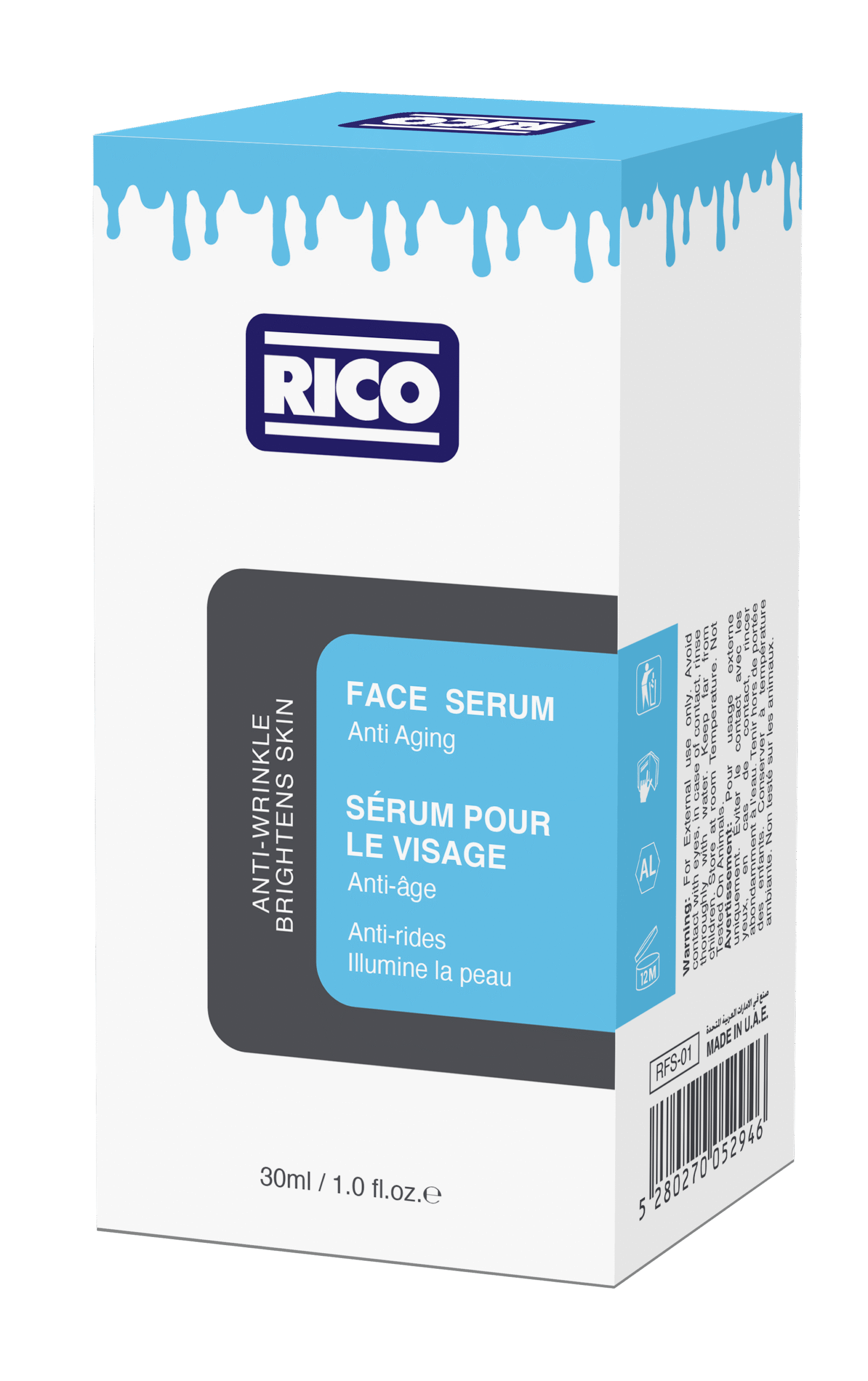 Face Serum Anti Aging + SPF30 30 ml - Image 3